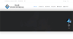 Desktop Screenshot of hrindust.com
