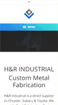 Mobile Screenshot of hrindust.com